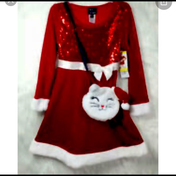Girls Sz 2T Christmas Dress. SECOND RESTOCK!!! - Picture 2 of 4